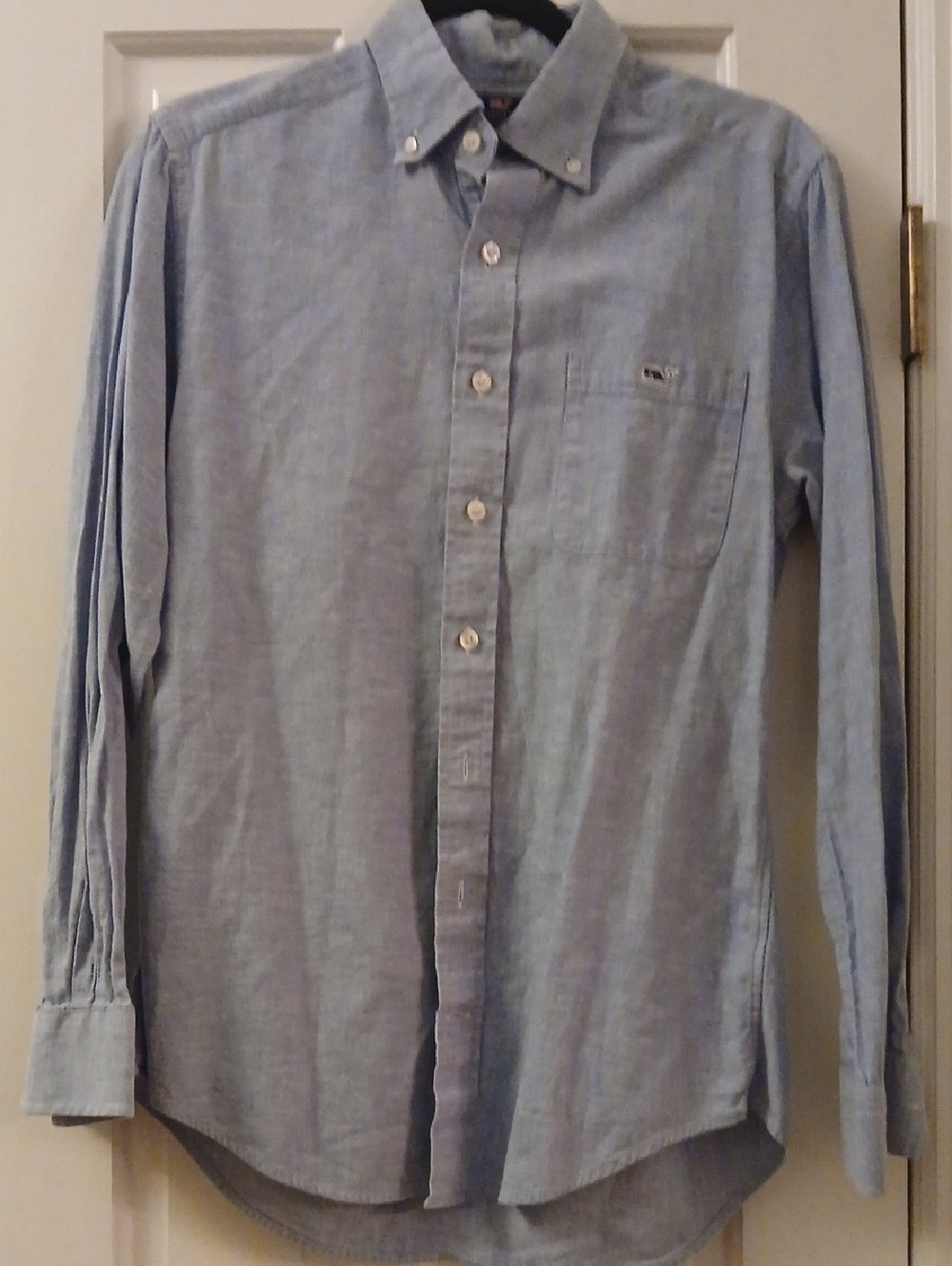 Vineyard Vines Light Blue Button-Down Oxford Shirt